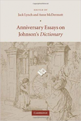 Anniversary Essays on Johnson's Dictionary